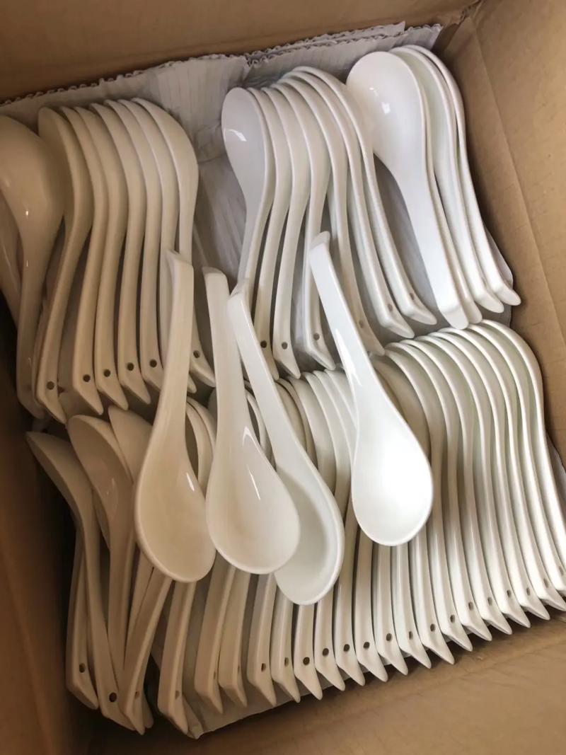 陶瓷勺子,网红勺子产品,陶瓷餐具,酒店用品,厨具,网红勺子